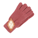 Mănuși roz închis Angora adulți