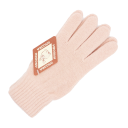 Mănuși roz deschis Angora adulți