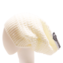 Căciulă albă supradimensionată pentru adulți