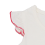 Tricou alb cu imprimeu flamingo
