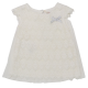 Rochiță albă din dantelă