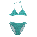 Costum de baie vernil cu bulinuțe