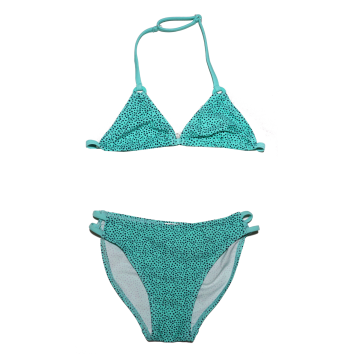 Costum de baie vernil cu bulinuțe