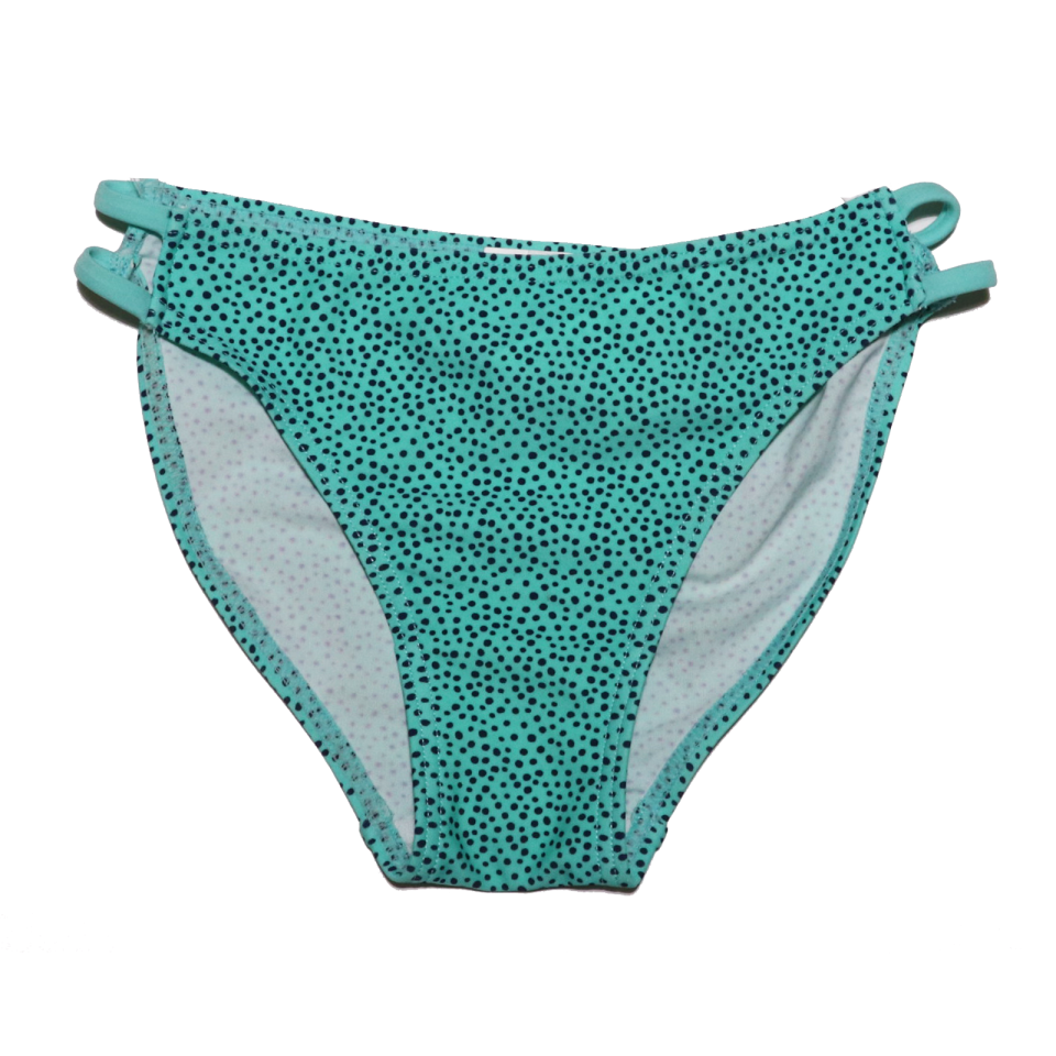 Costum de baie vernil cu bulinuțe