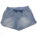 Pantaloni scurți albaștri cu imprimeu floricele Boboli 4 ani (104cm)