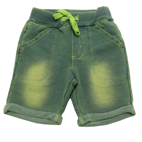 Pantaloni scurți verzi decolorați Boboli 6-9 luni (74cm)
