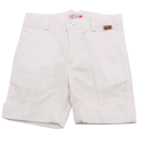 Pantaloni scurți albi din in și bumbac Boboli 9-12 luni (80cm) și 12-18 luni (86cm)