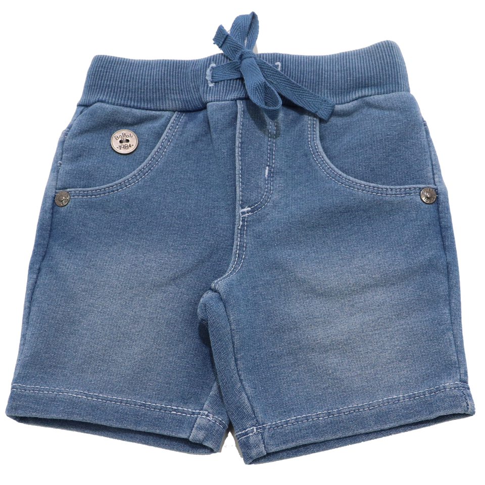 Pantaloni scurți albaștri decolorați Boboli 3-6 luni (68cm)