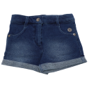 Pantaloni scurți albastru închis decolorat12-18 luni (86cm)