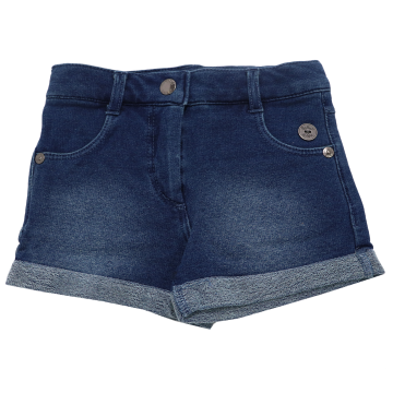 Pantaloni scurți albastru închis decolorat12-18 luni (86cm)
