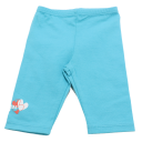 Colanți trei sferturi bleu cu imprimeu mic Boboli 1-3 luni (62cm) și 3-6 luni (68cm)