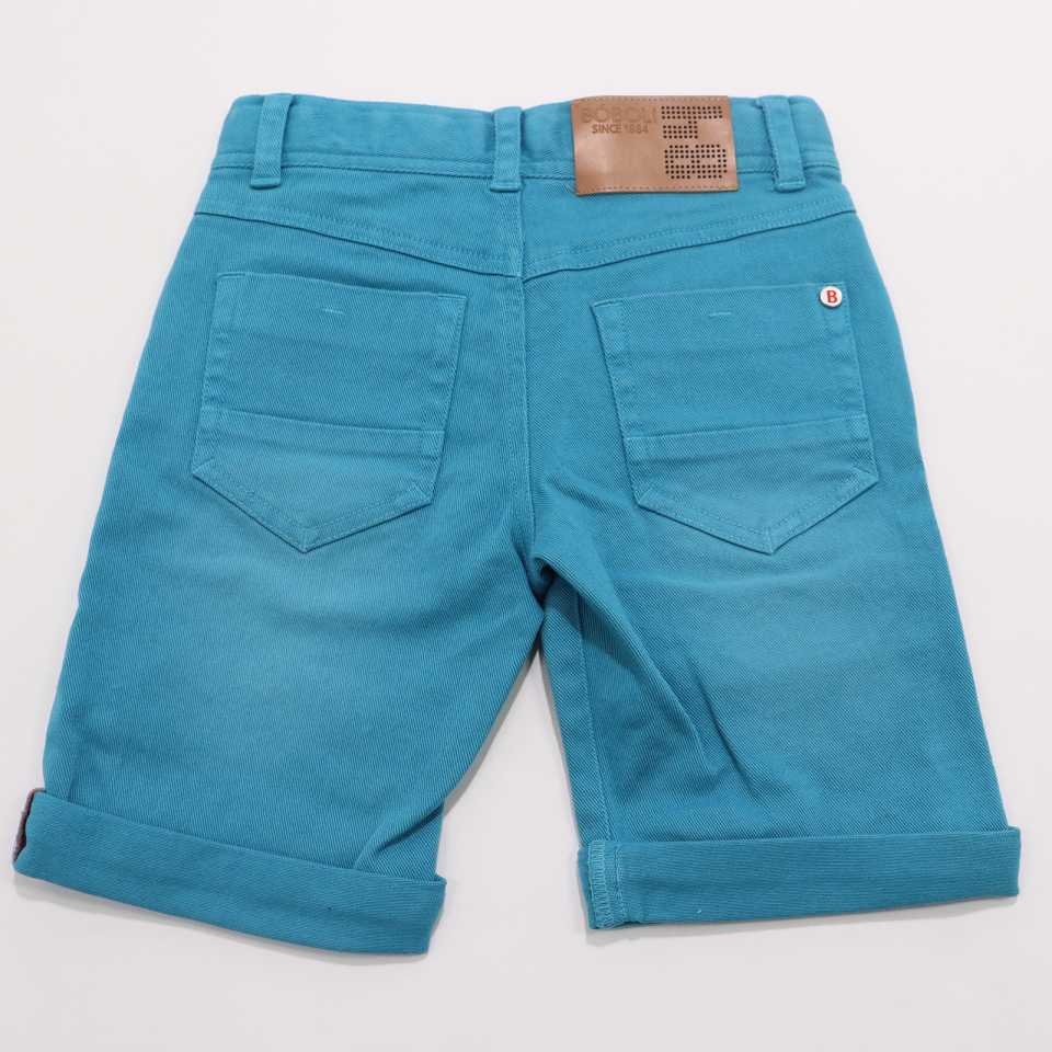Pantaloni scurți turcoaz din denim Boboli 3 ani (98cm) și 4 ani (104cm)