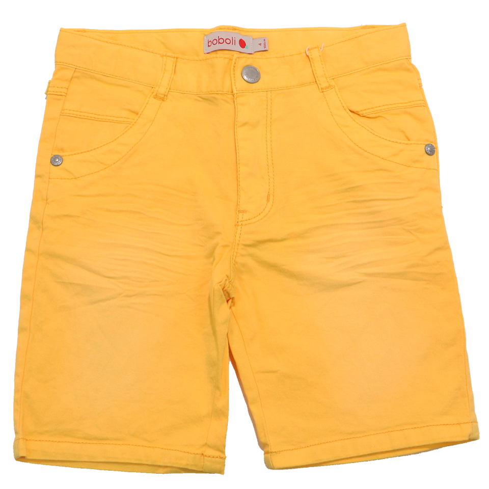 Pantaloni scurți galbeni Boboli 3 ani (98cm) și 4 ani (104cm)