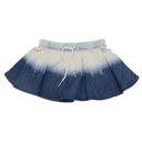 Fustă subțire de blugi în degrade