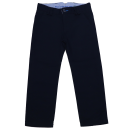 Pantaloni eleganți bleumarin din țesătură twill 733171