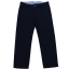 Pantaloni eleganți bleumarin din țesătură twill 733171