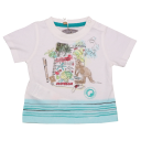 Tricou alb cu imprimeu Australia