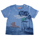 Tricou albastru decolorat South Coast California