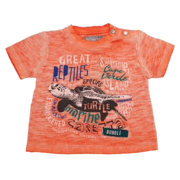 Tricou portocaliu decolorat Cape Verde