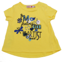 Tricou galben I'm Felling Like an Artist