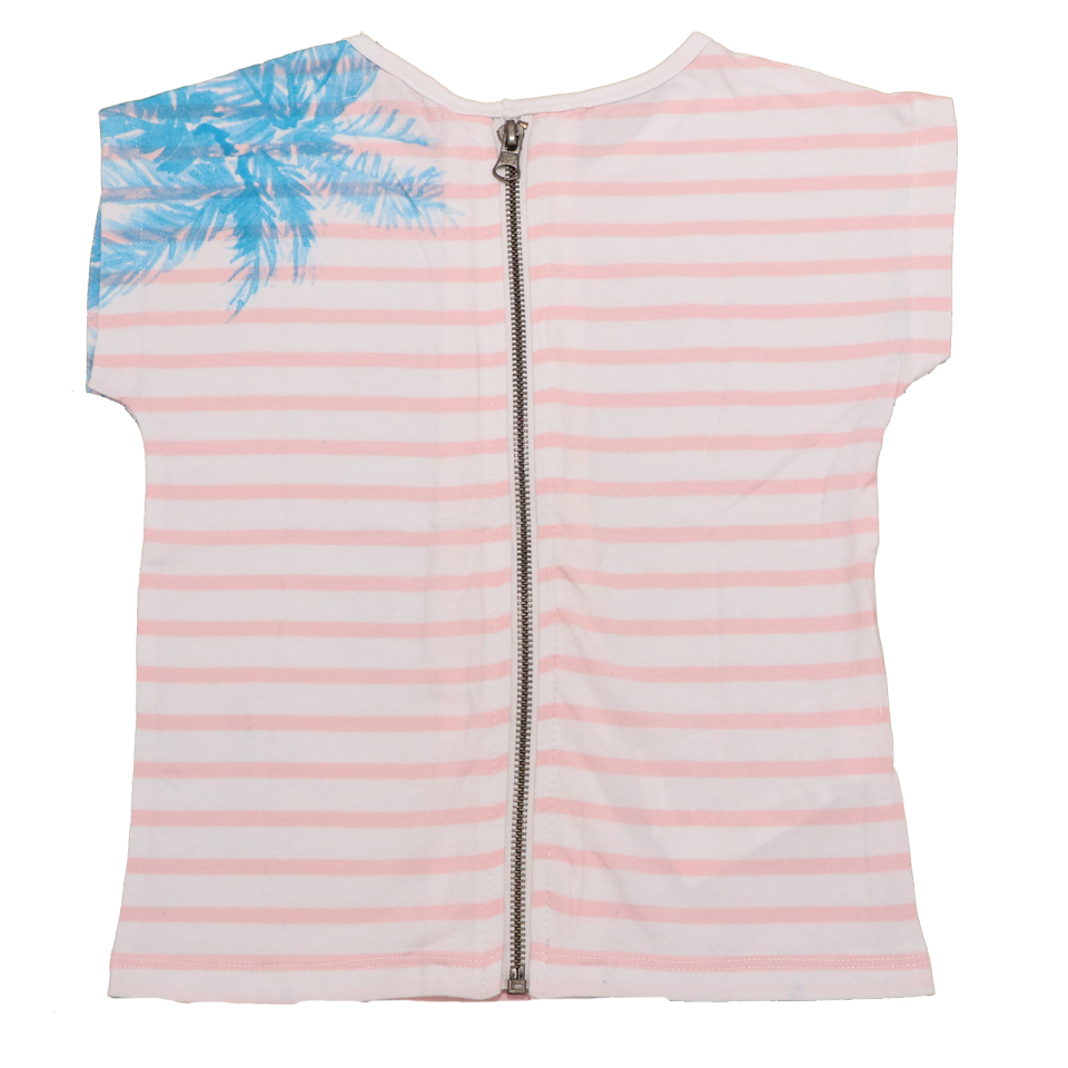 Tricou You Can be a Sailor cu fermoar la spate