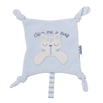 Doudou - prieten la somn pisicuță bleu