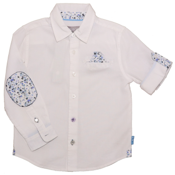 Cămașă cu mâneci suflecate