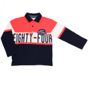 Bluză cu mânecă lungă și imprimeu eighty-four