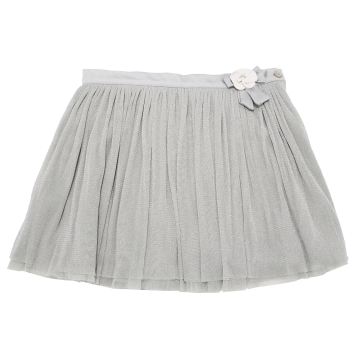 Fustă elegantă cu trei straturi de tulle