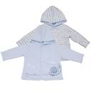 Jachetă reversibilă bleu
