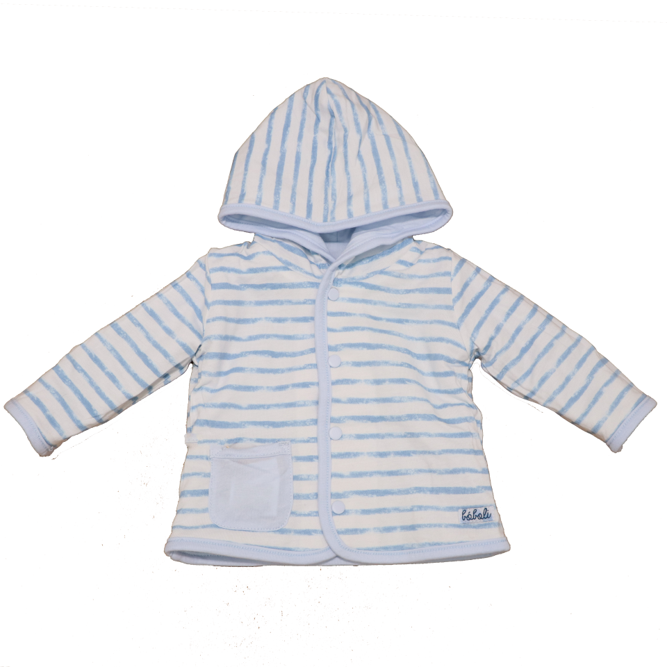 Jachetă reversibilă bleu