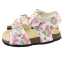 Sandale cu imprimeu floral
