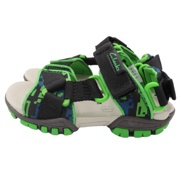 Sandale sport verzi cu arici. Clarks. Mărimea 24