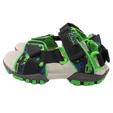 Sandale sport verzi cu arici. Clarks. Mărimea 24