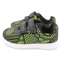 Pantofi sport ușori și flexibili verde și negru