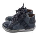 Ghetuțe bleumarin cu fundiță