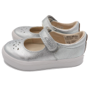 Balerini gri metalic Clarks