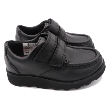 Pantofi negri pentru școală Crown Tate