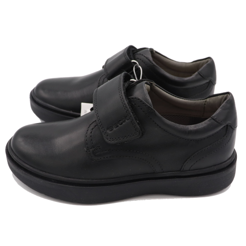 Pantofi negri pentru școală Riddock Geox Respira