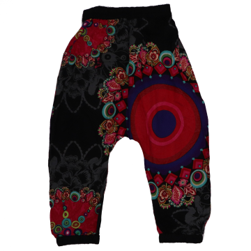 Șalvari cu imprimeu mandala