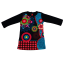Bluză Elena cu imprimeu mandala din bumbac organic