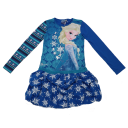 Rochie Snowflake cu Elsa și fustă bufantă