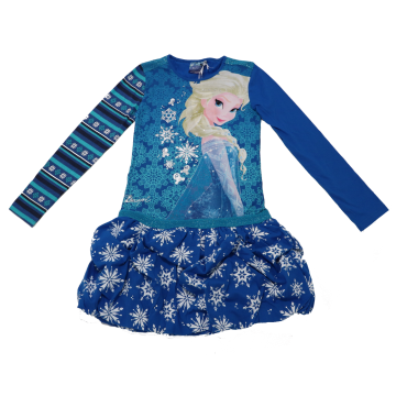 Rochie Snowflake cu Elsa și fustă bufantă