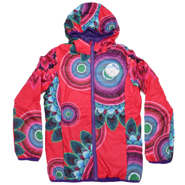 Geacă impermeabilă cu două fețe