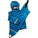 Geacă, pantaloni și sac de ploaie Freds World - albastru