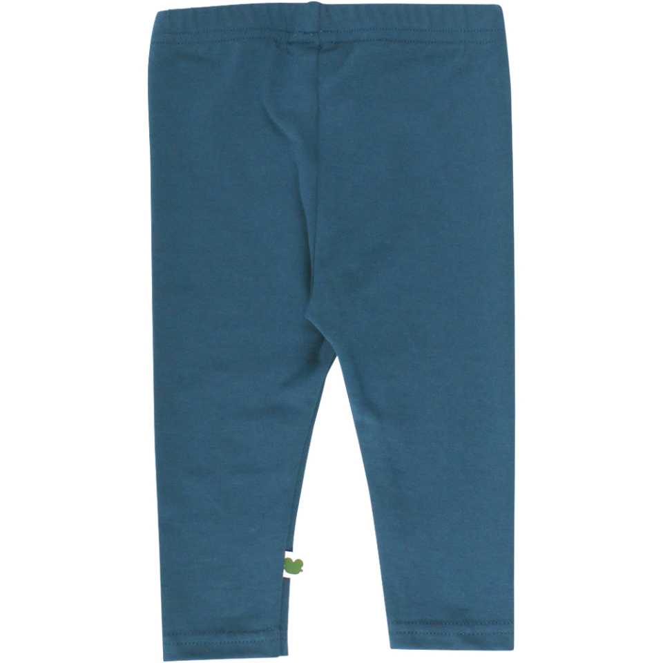 Colanți lungi Alfa cu elastic în talie turcoaz
