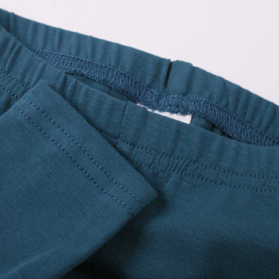 Colanți lungi Alfa cu elastic în talie turcoaz