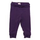 Pantaloni mov cu volănașe mici