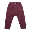 Pantaloni groși mov închis cu buzunare