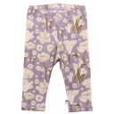 Colanți lila cu imprimeu crini Musli